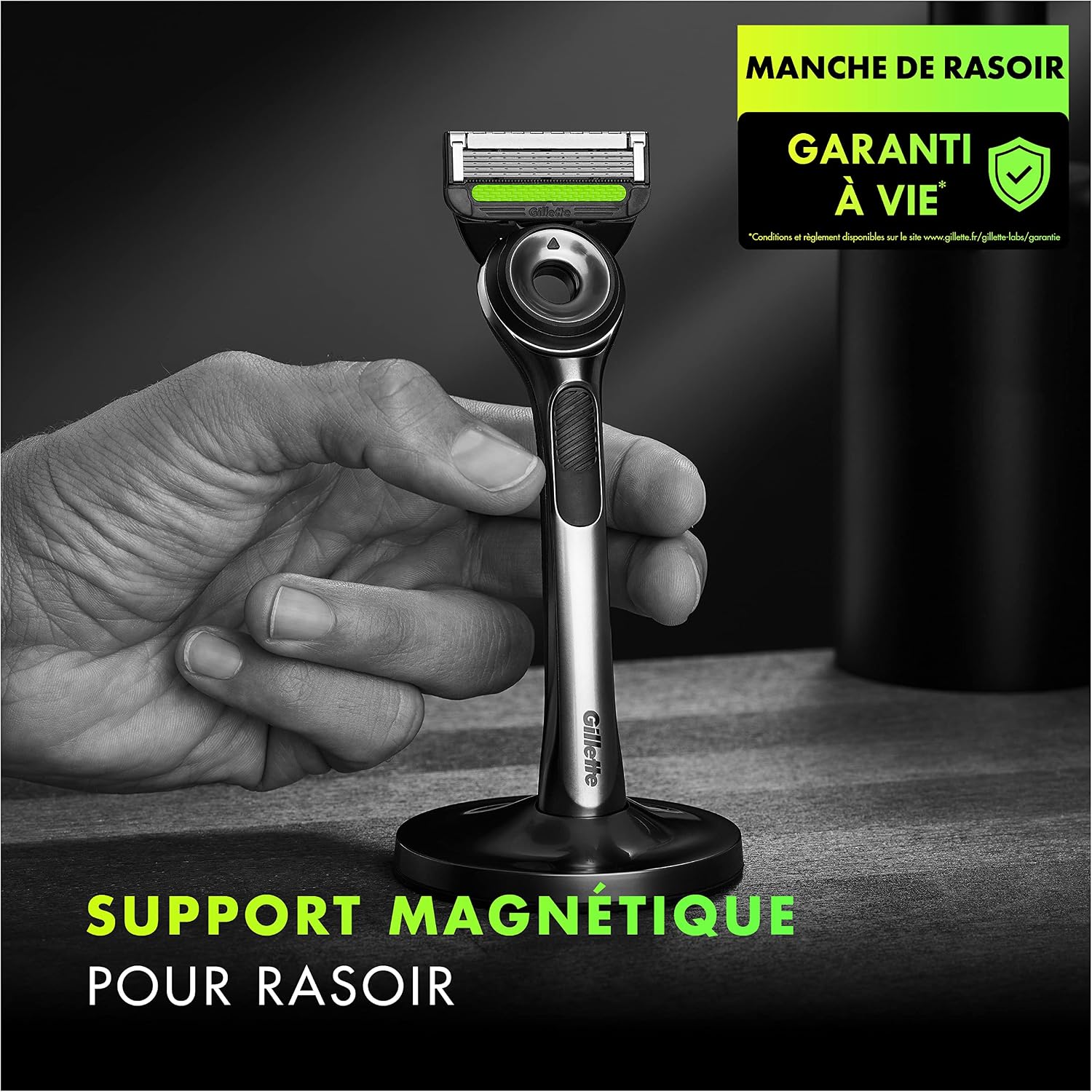 GilletteLabs avec barre exfoliante rasoir 5 lames avec étui – Image 6